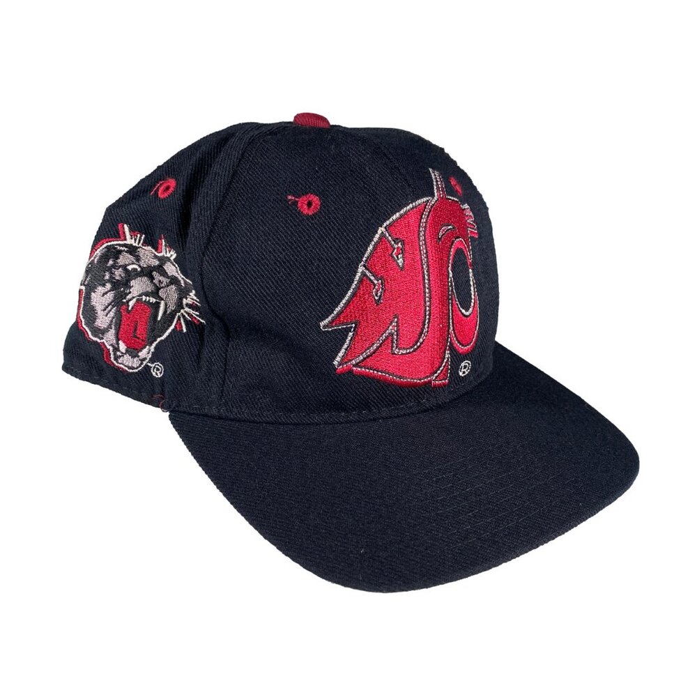 Vintage 1990s Zephyr Graphx Washington State Cougars 7 1/8 Fitted Hat mens OS